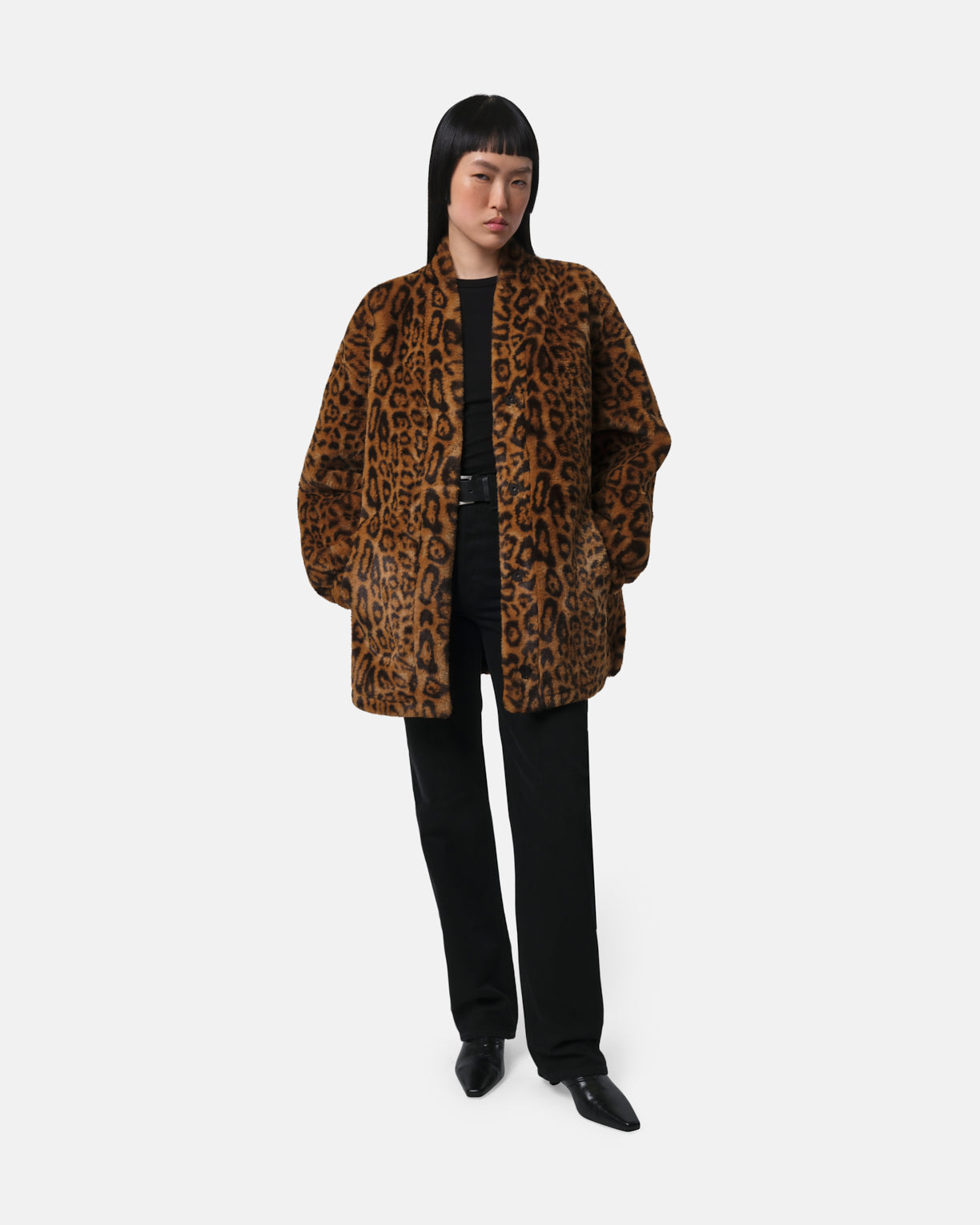 Jane Leopard Coatigan – Apparis