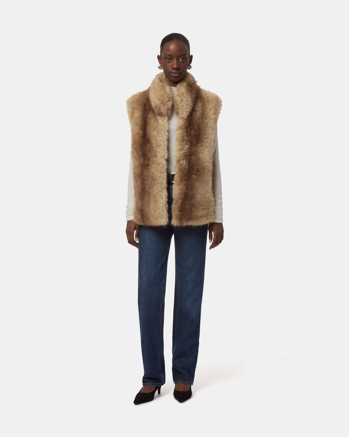 Laila Mink Vest – Apparis