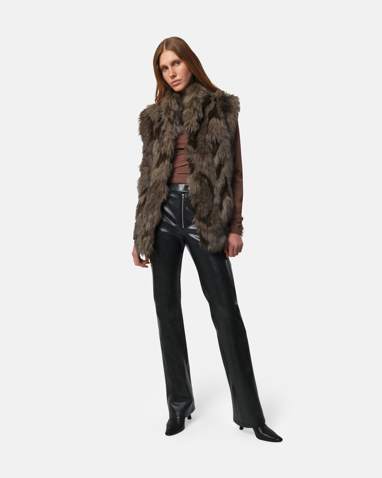 Laila Patchwork Vest – Apparis