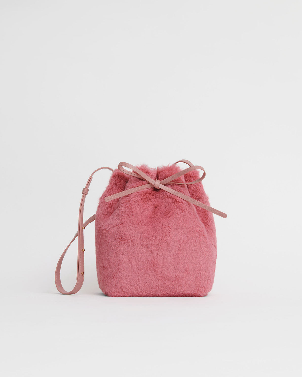 Mansur Gavriel Mini Mini Bucket Bag in Pink