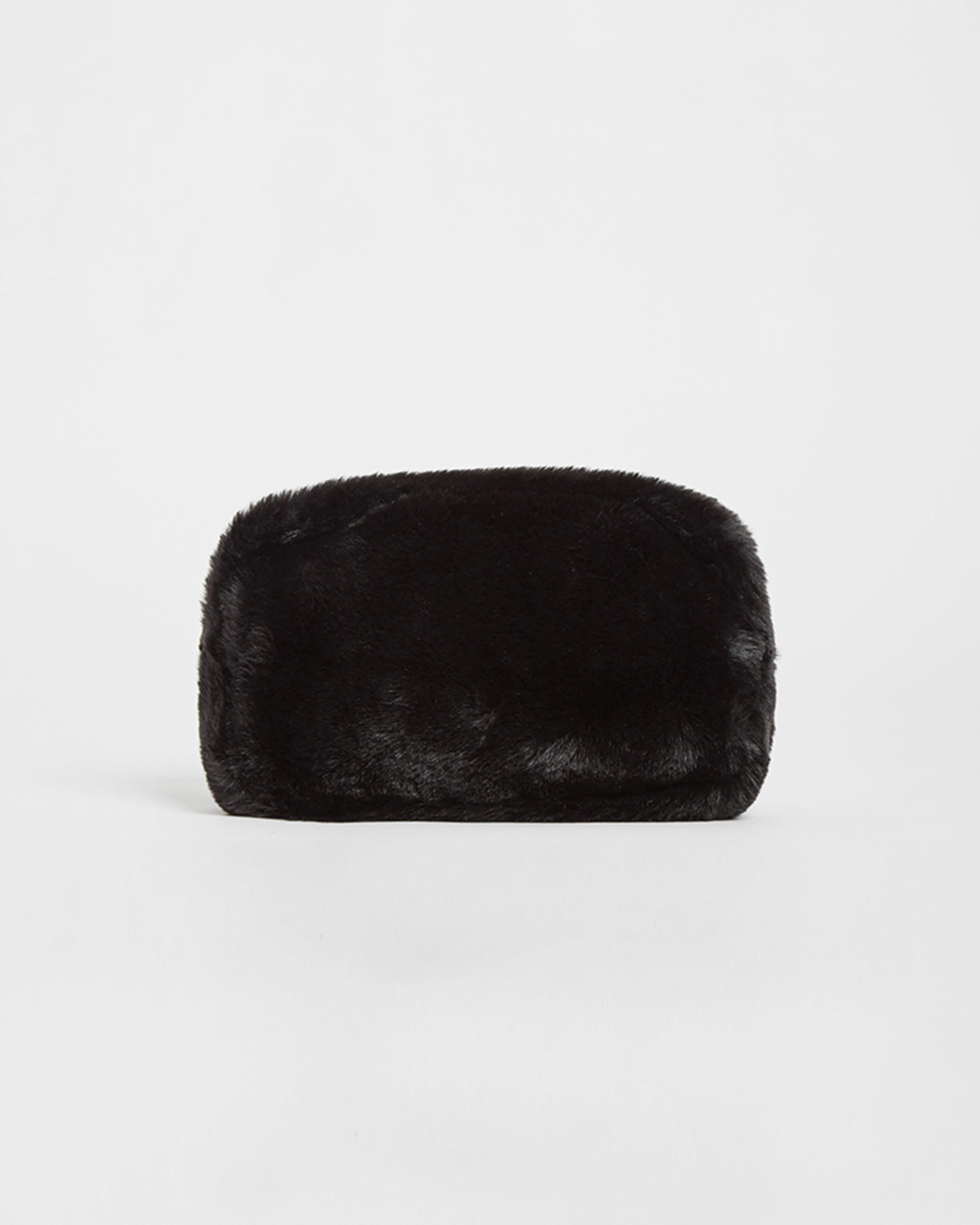 Faux fur best sale makeup bag