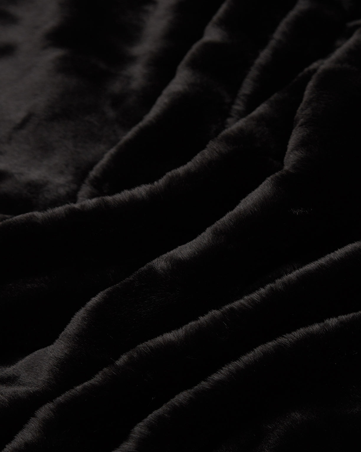 Brady Noir | Faux Fur Blanket – Apparis