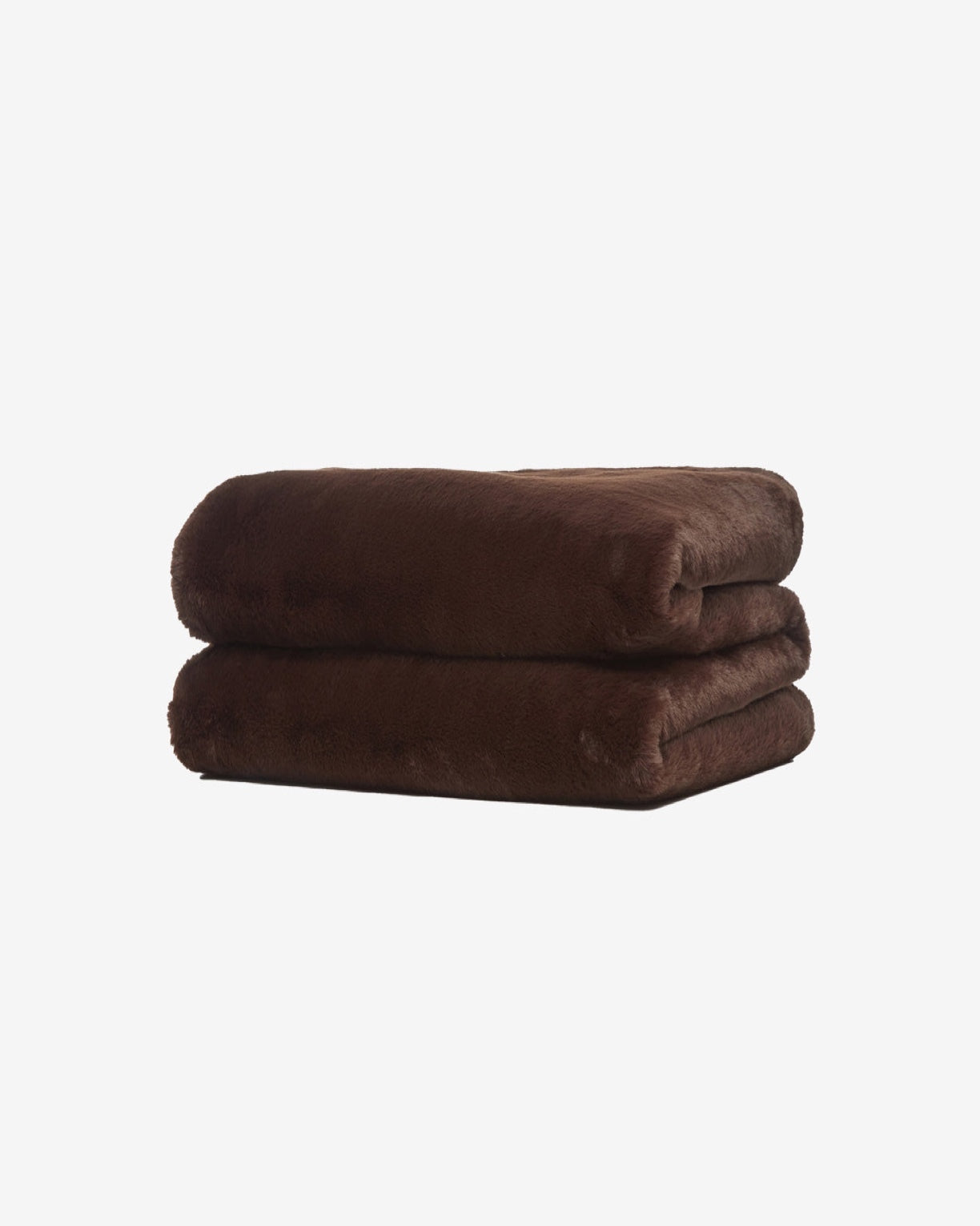 Brady PLUCHE™ Faux Fur Blanket in Espresso – Apparis