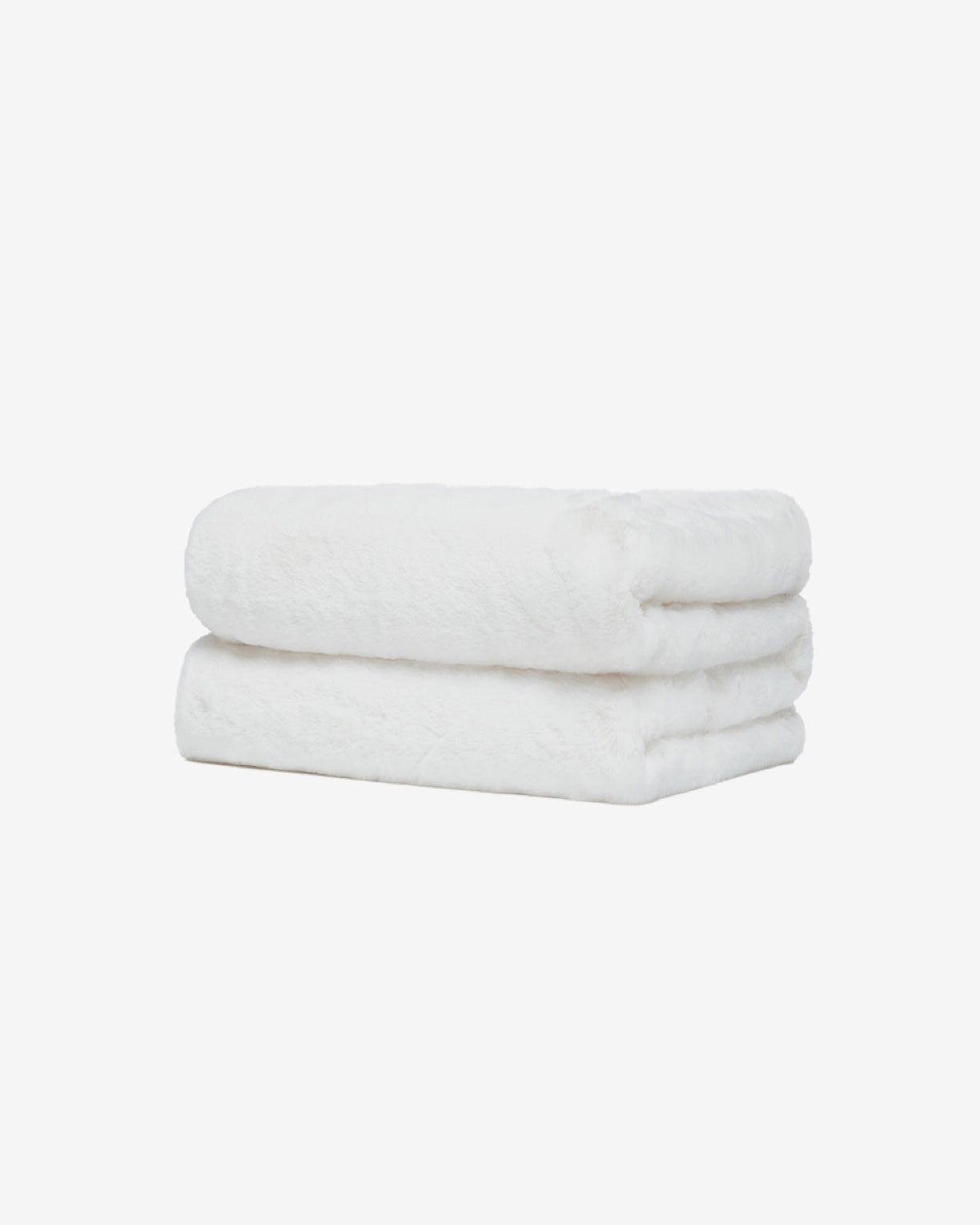 Brady PLUCHE™ Faux Fur Blanket in Ivory White