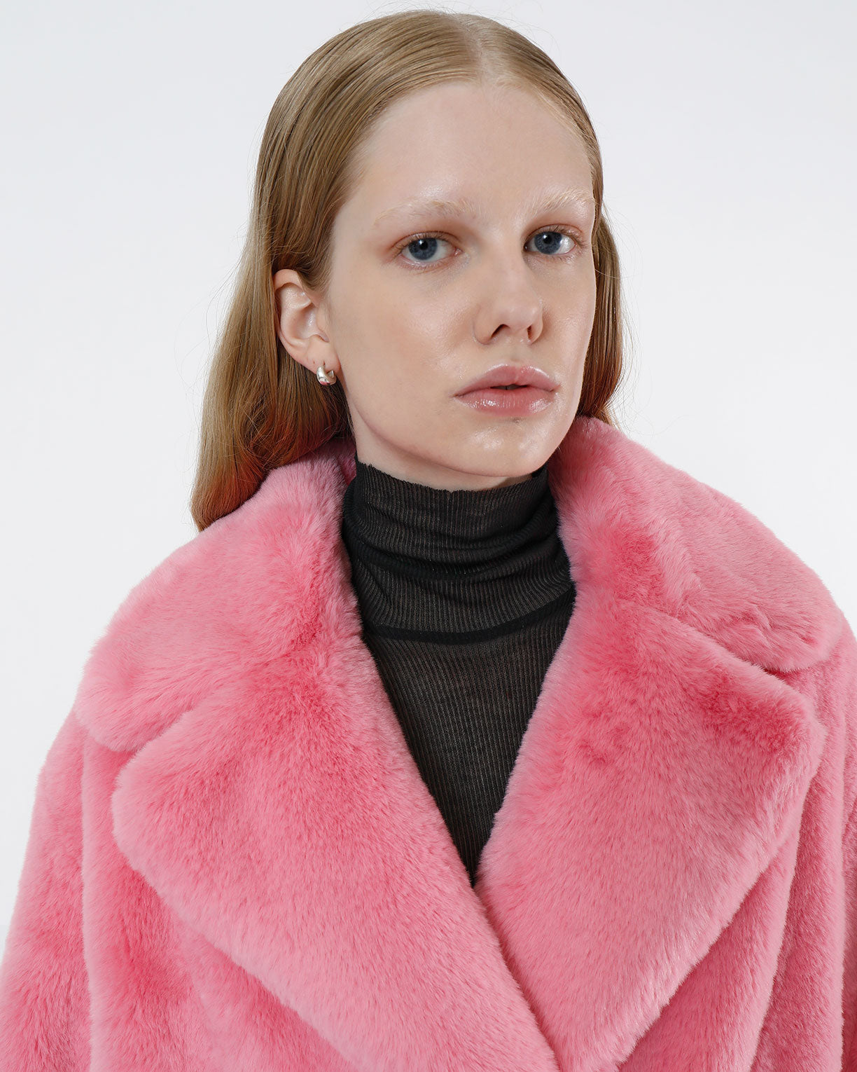 Astro Sugar Pink  Faux Fur Slipper – Apparis