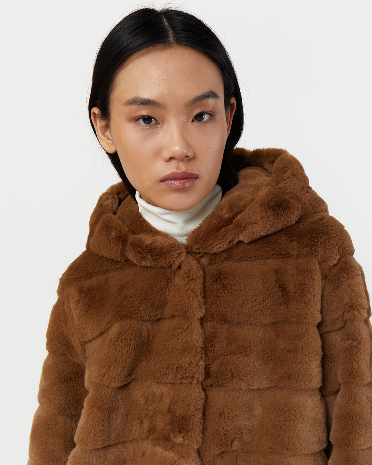 Next camel faux fur sales coat