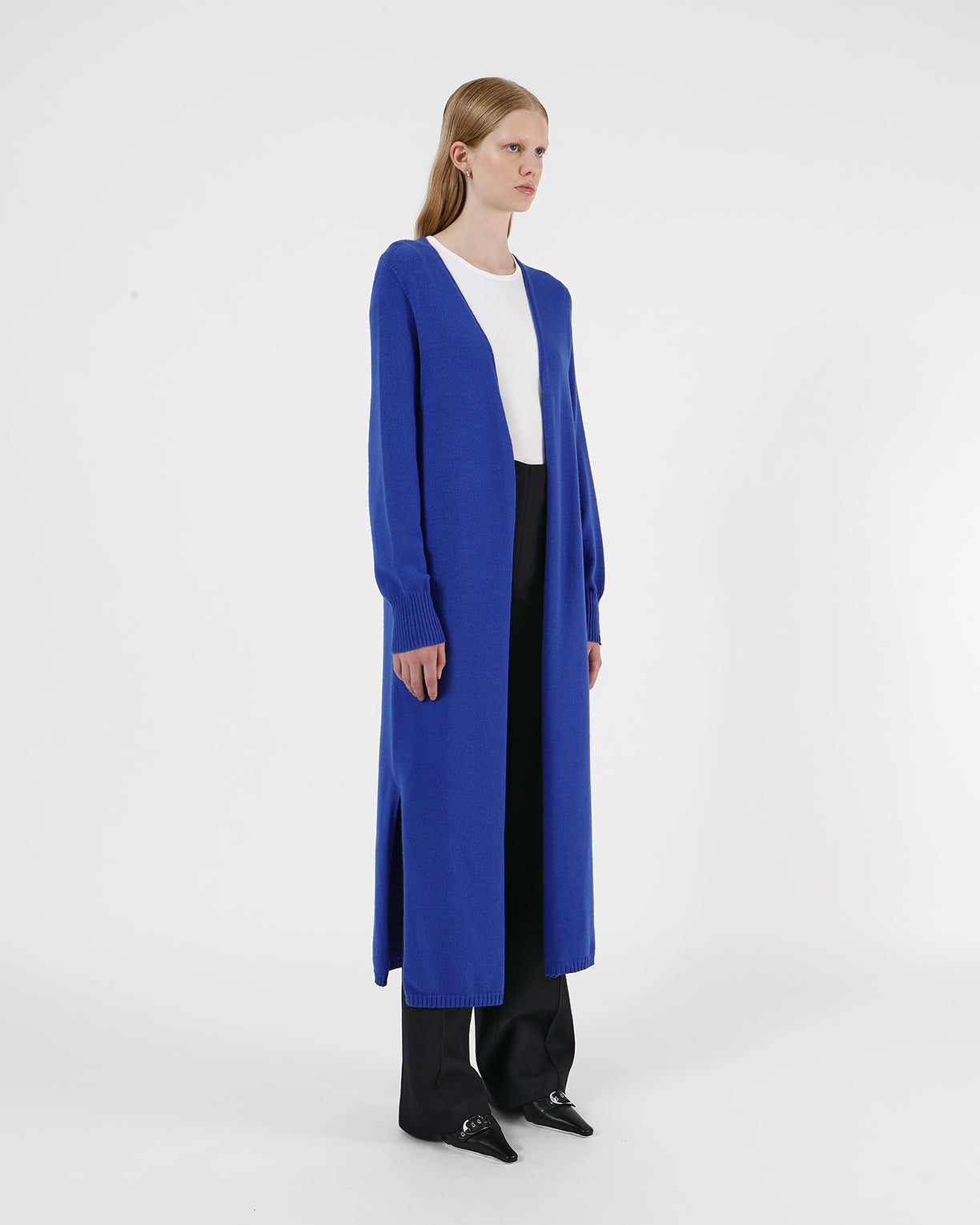 Blue duster outlet cardigan