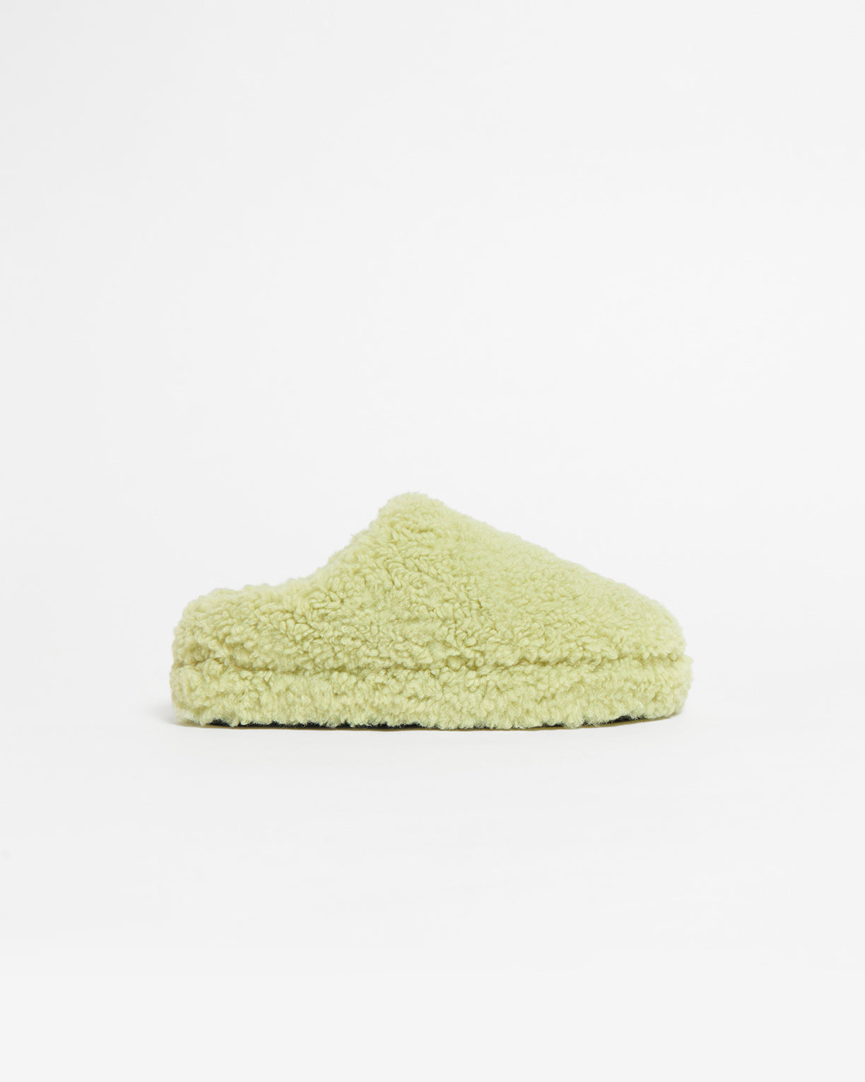 Misha Pistachio Bouclette Slipper