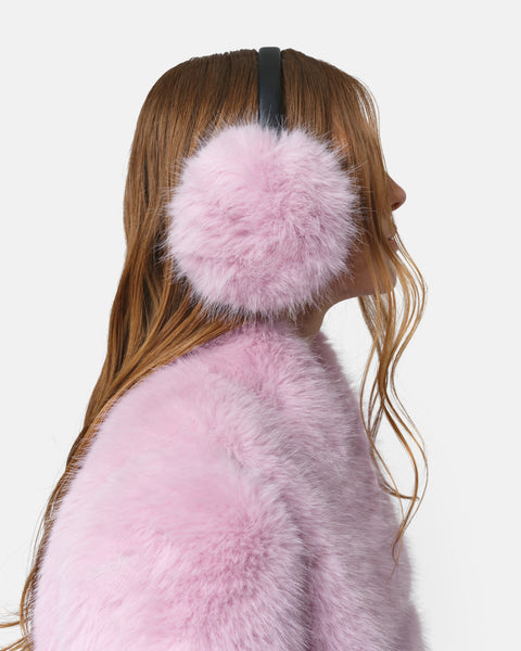 NEW APPARIS esme tinsel ear muffs in fawn Apparis Hair Accessories main image 4