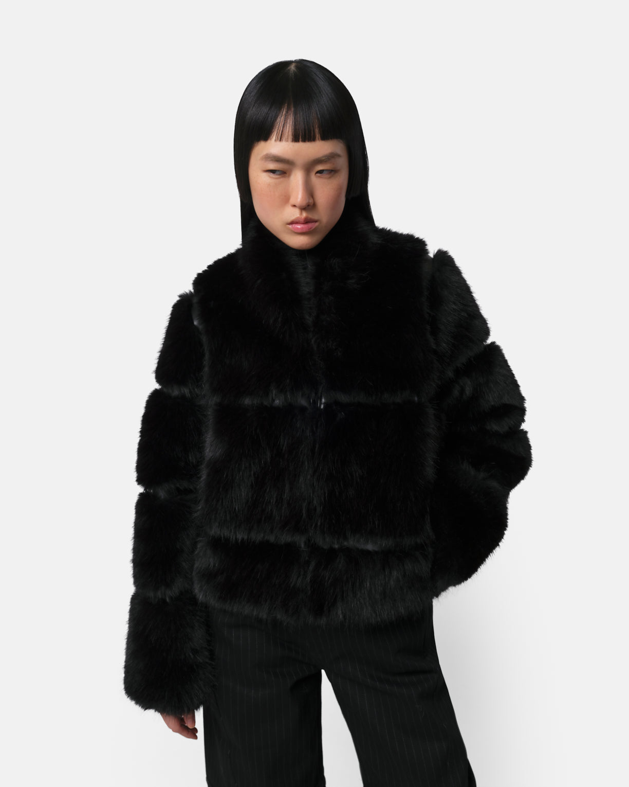 アパリス APPARIS アパリス エコファー フード ブルゾン コート S Sai Sable Coat – Apparis