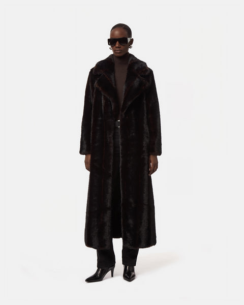 ひ*爵様 Arichive PRADA SPORT fur long coat ひ*爵様 Arichive PRADA SPORT fur long coat AW2011 Prada Black Long