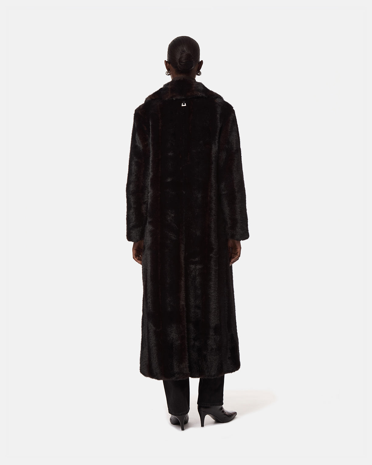 Gabrielle Shaved Mink Maxi Coat – Apparis