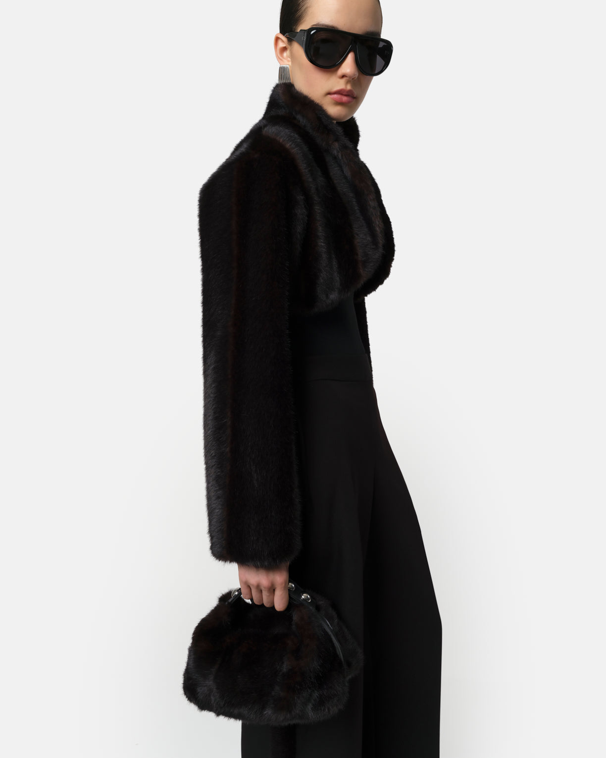 Odette Shaved Mink Bolero – Apparis