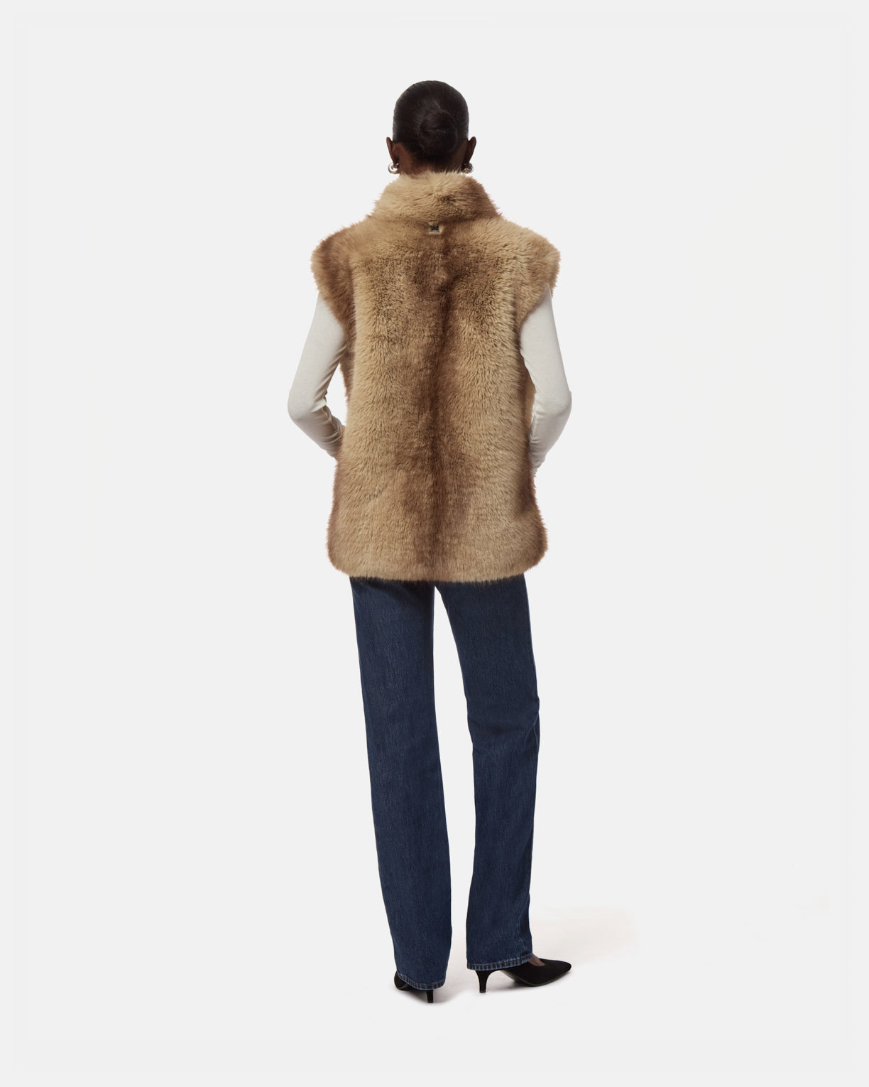 Laila Mink Vest – Apparis