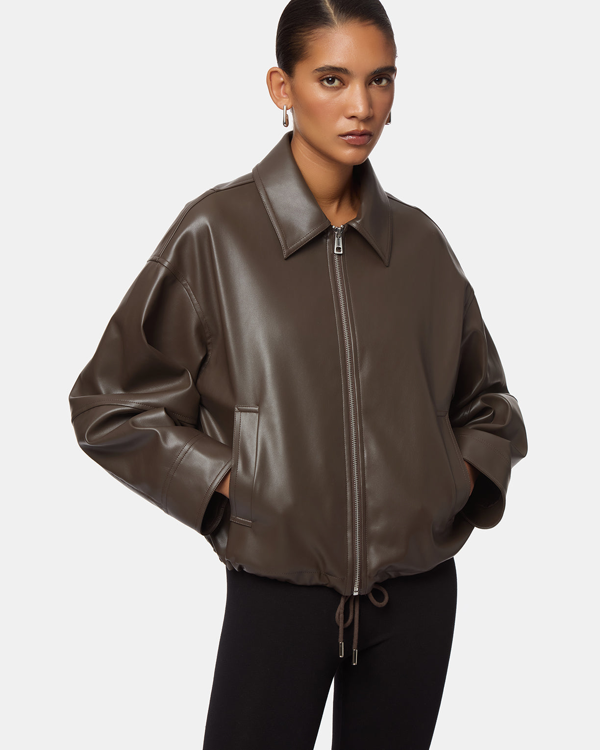 Ada Sans Leather Jacket – Apparis