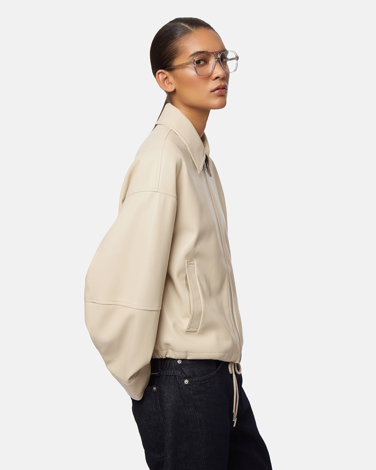 Ada Sans Leather Jacket – Apparis