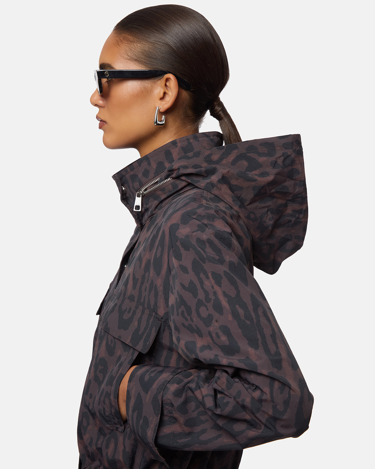 Bea Leopard Rain Jacket – Apparis